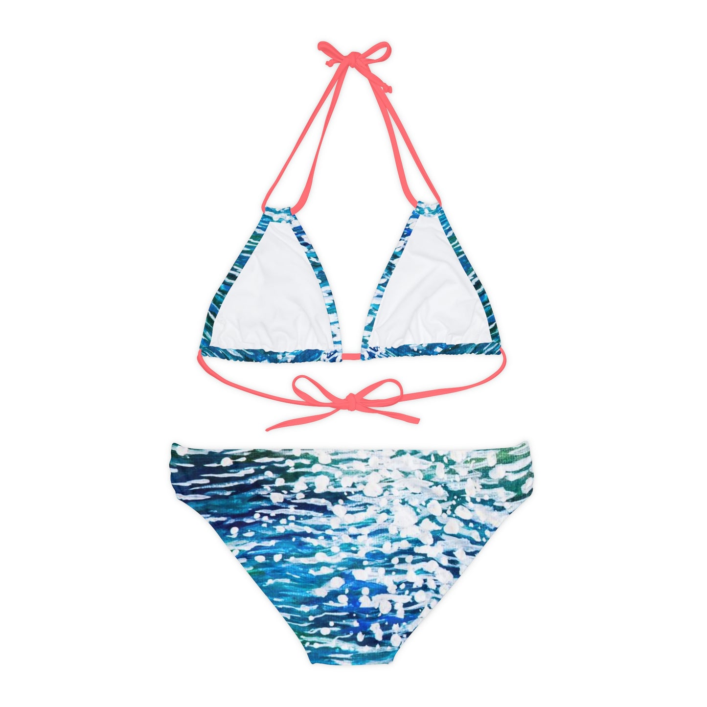 Ocean Breeze Beach Life Strappy Bikini Set