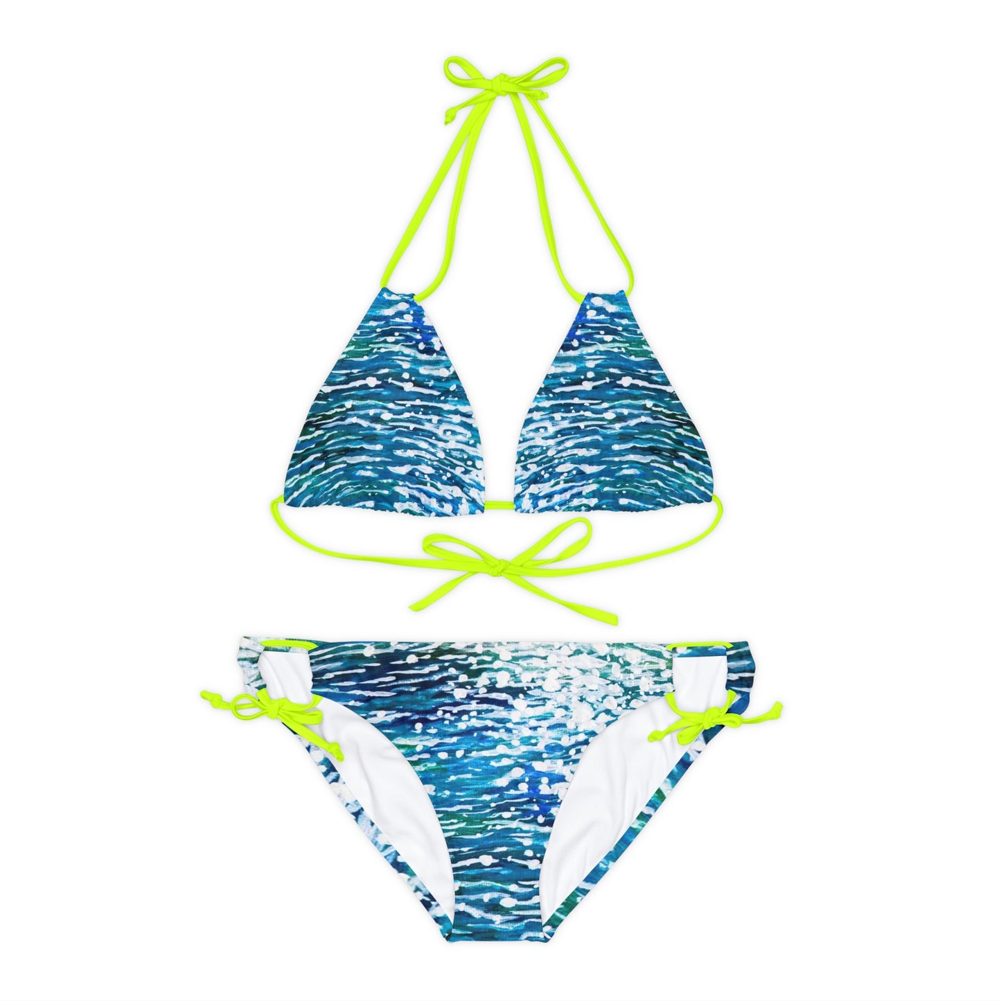 Ocean Breeze Beach Life Strappy Bikini Set