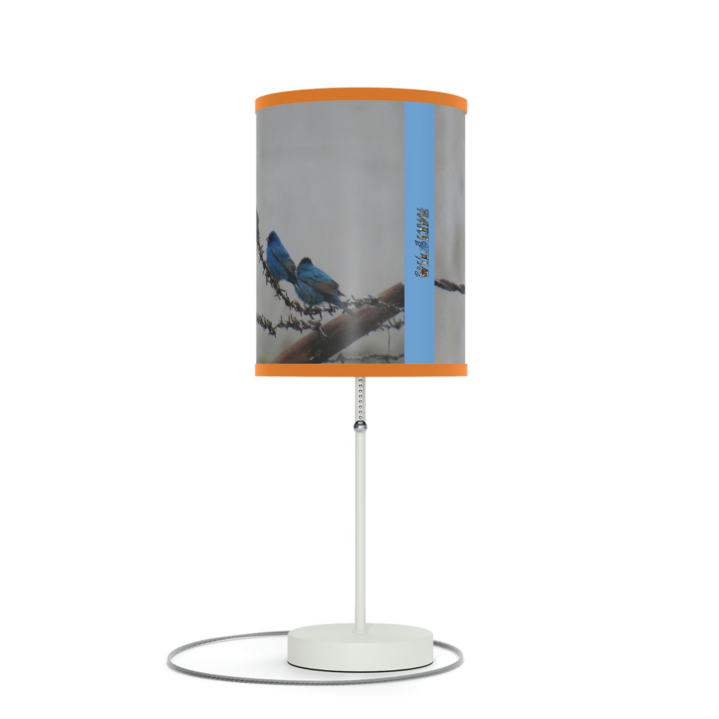 Indigo Buntings Lamp on a Stand, US|CA plug