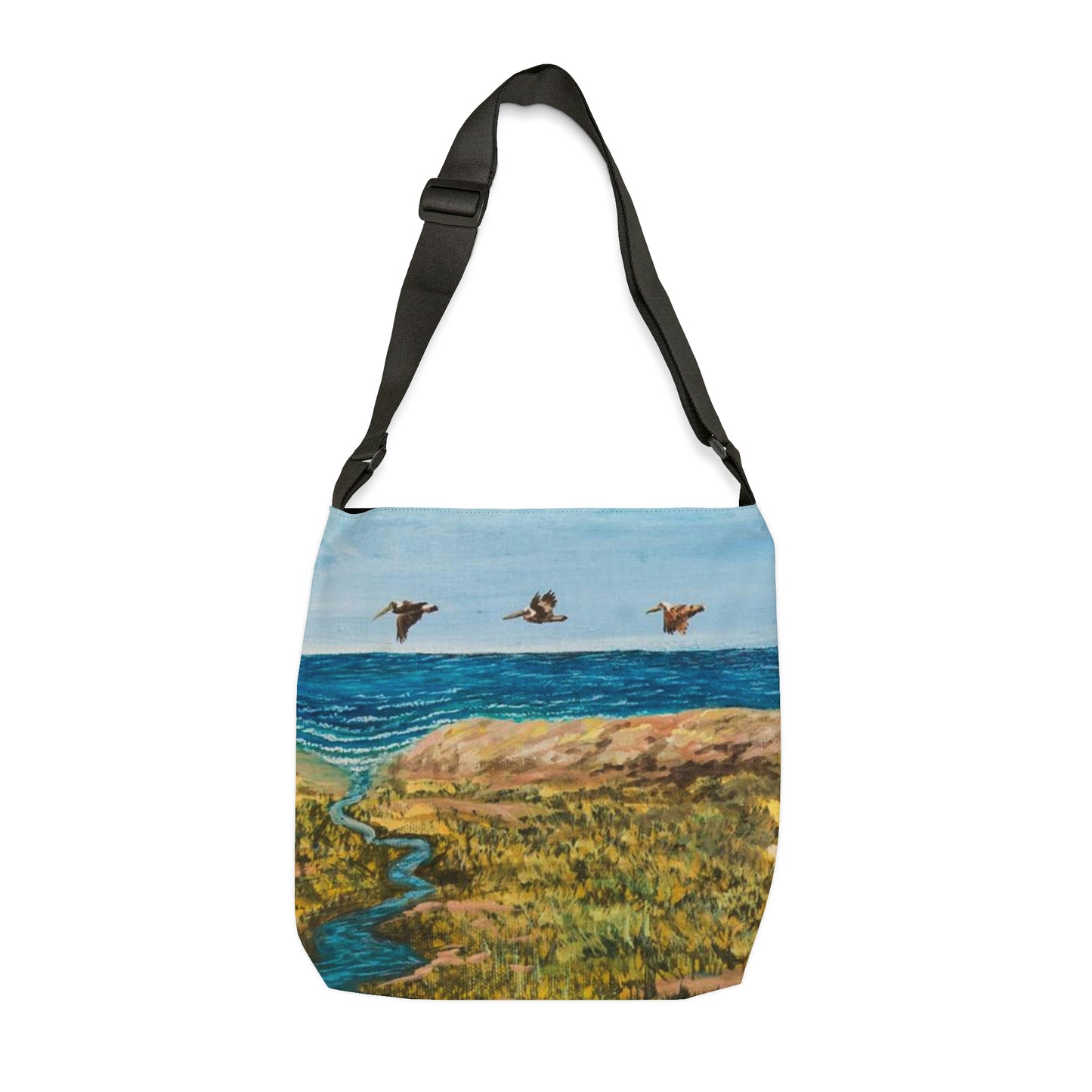 Once Upon A Time in Port Aransas Adjustable Tote Bag