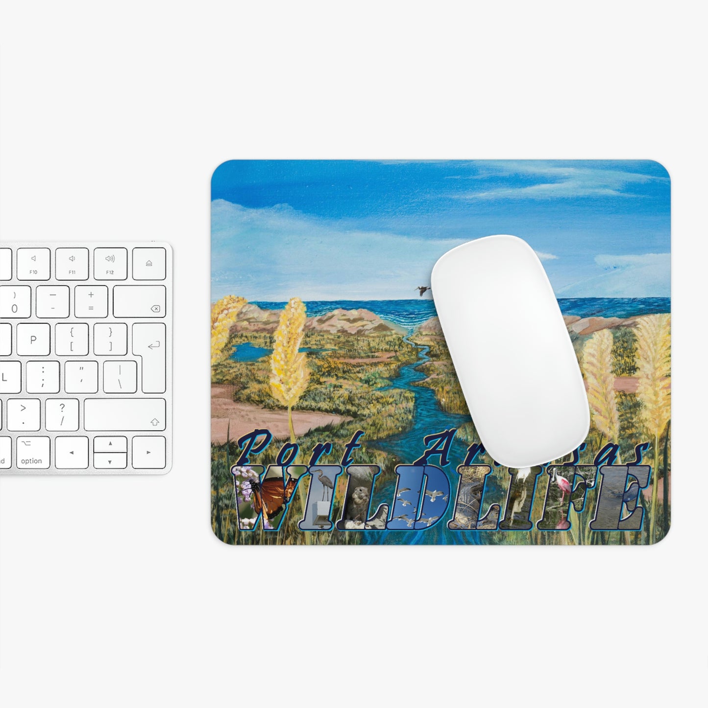 Beachlife in Paradise Port Aransas Wildlife Mouse Pad
