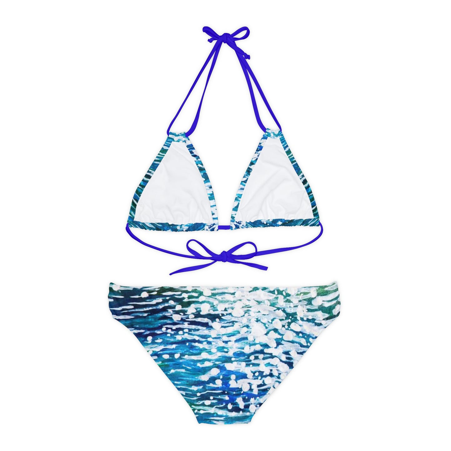 Ocean Breeze Beach Life Strappy Bikini Set