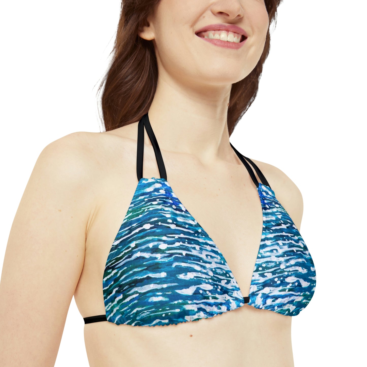 Ocean Breeze Beach Life Strappy Bikini Set