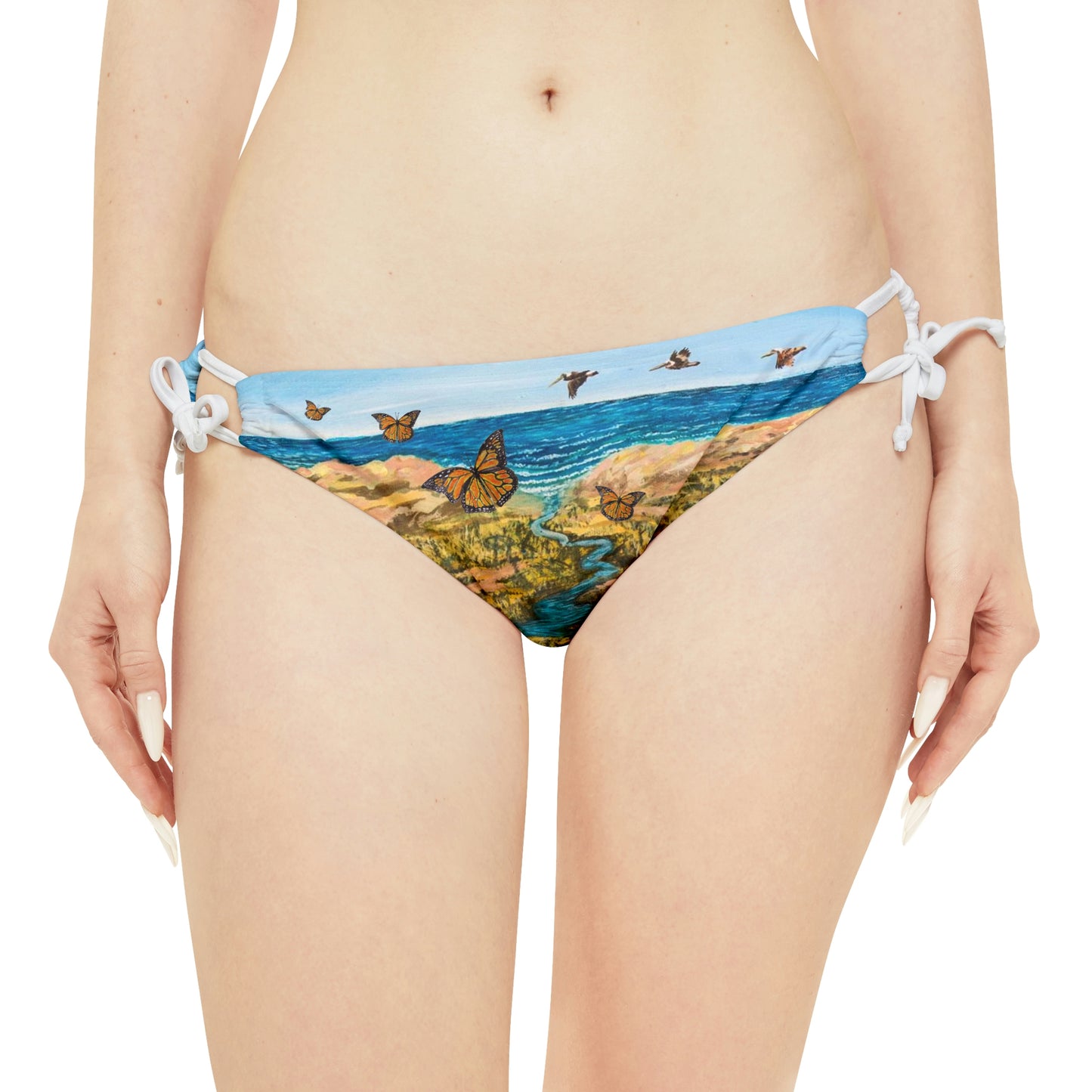 Monarch Migration Beach Life Strappy Bikini Set