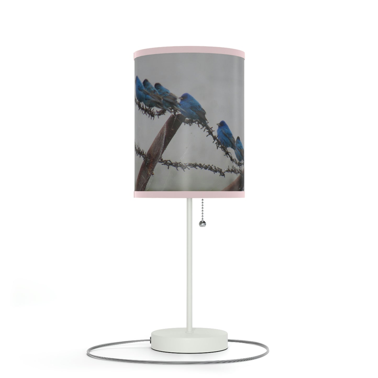 Indigo Buntings Lamp on a Stand, US|CA plug