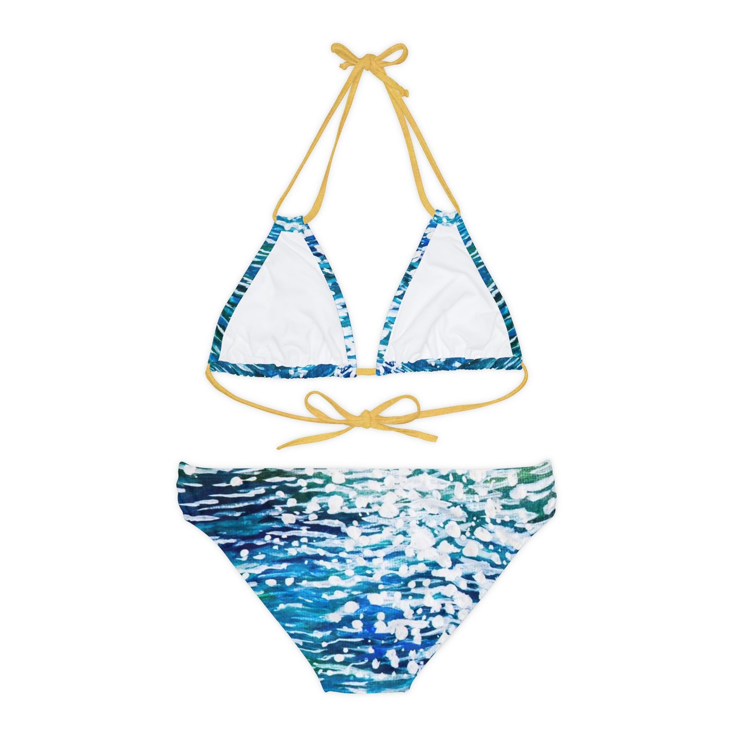 Ocean Breeze Beach Life Strappy Bikini Set