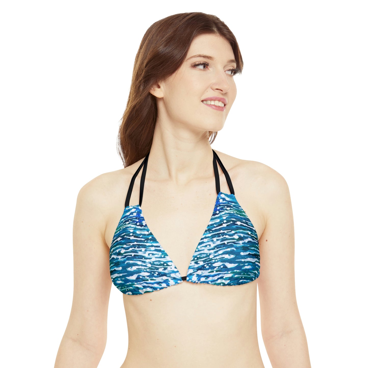 Ocean Breeze Beach Life Strappy Bikini Set