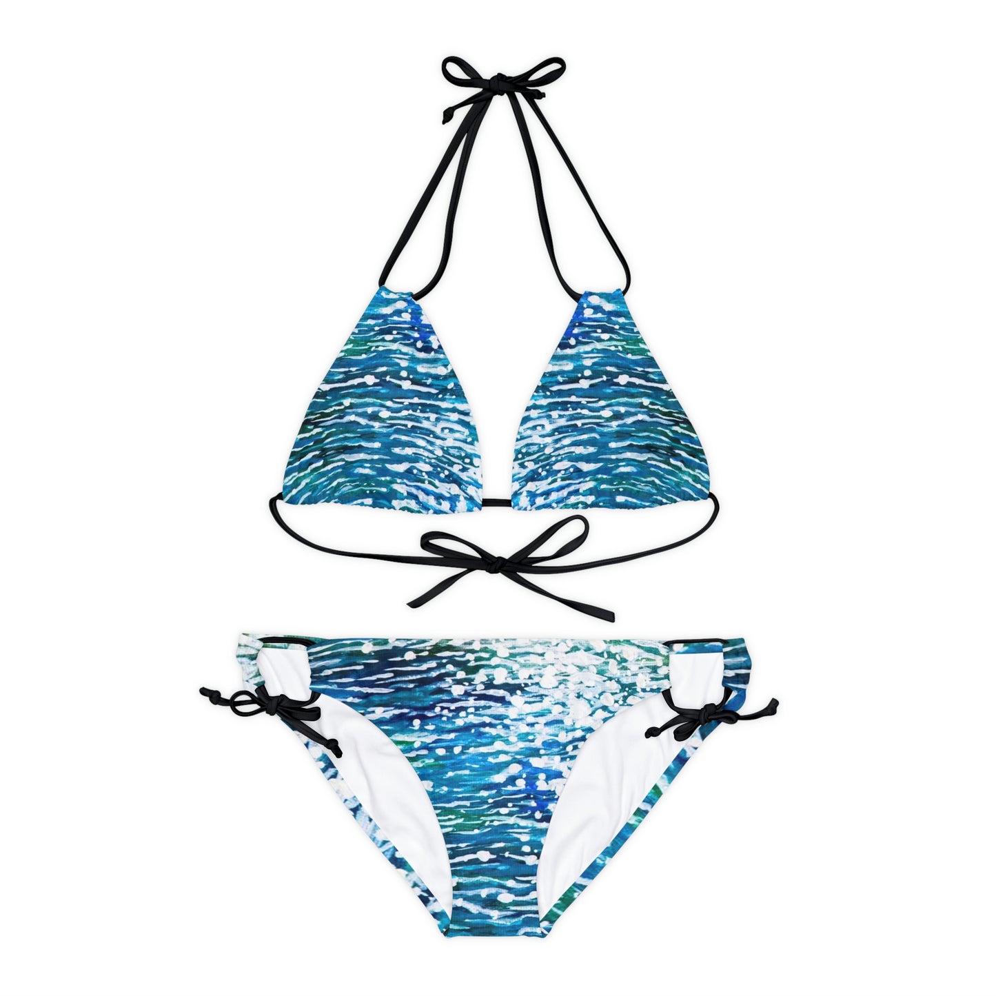 Ocean Breeze Beach Life Strappy Bikini Set