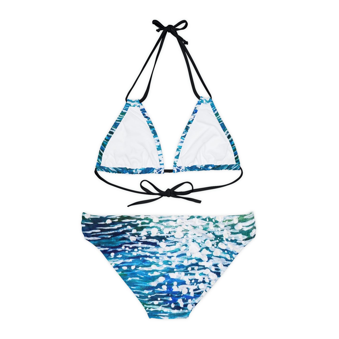 Ocean Breeze Beach Life Strappy Bikini Set