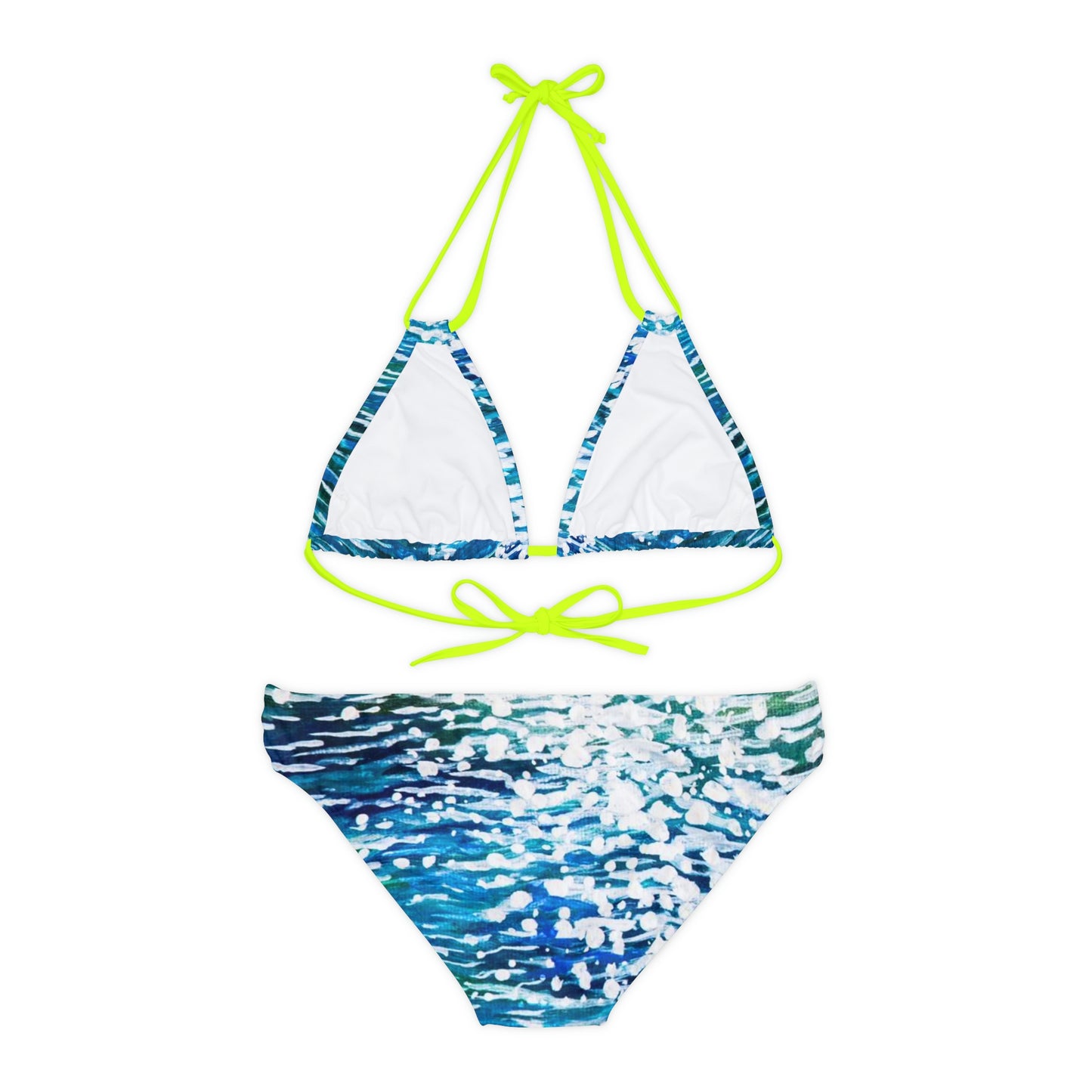 Ocean Breeze Beach Life Strappy Bikini Set