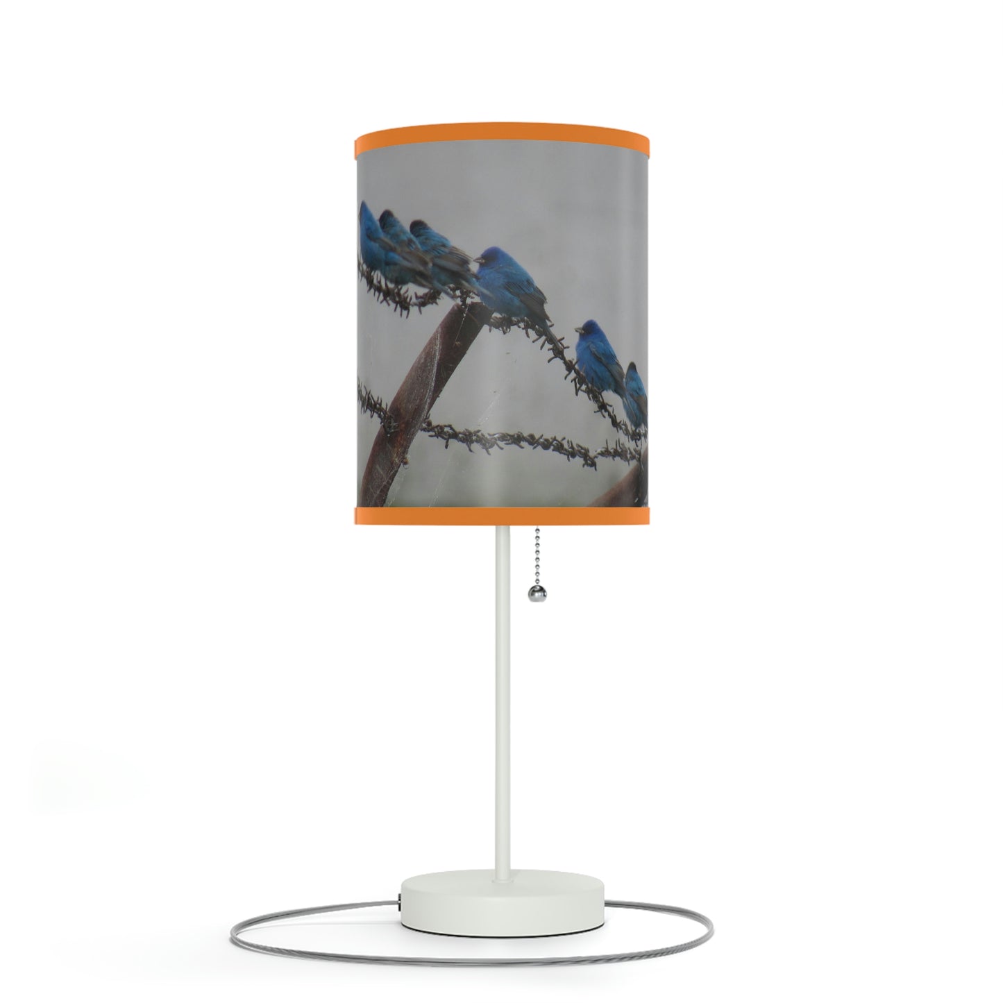 Indigo Buntings Lamp on a Stand, US|CA plug