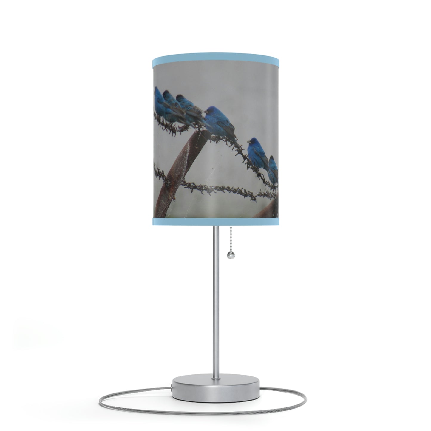 Indigo Buntings Lamp on a Stand, US|CA plug