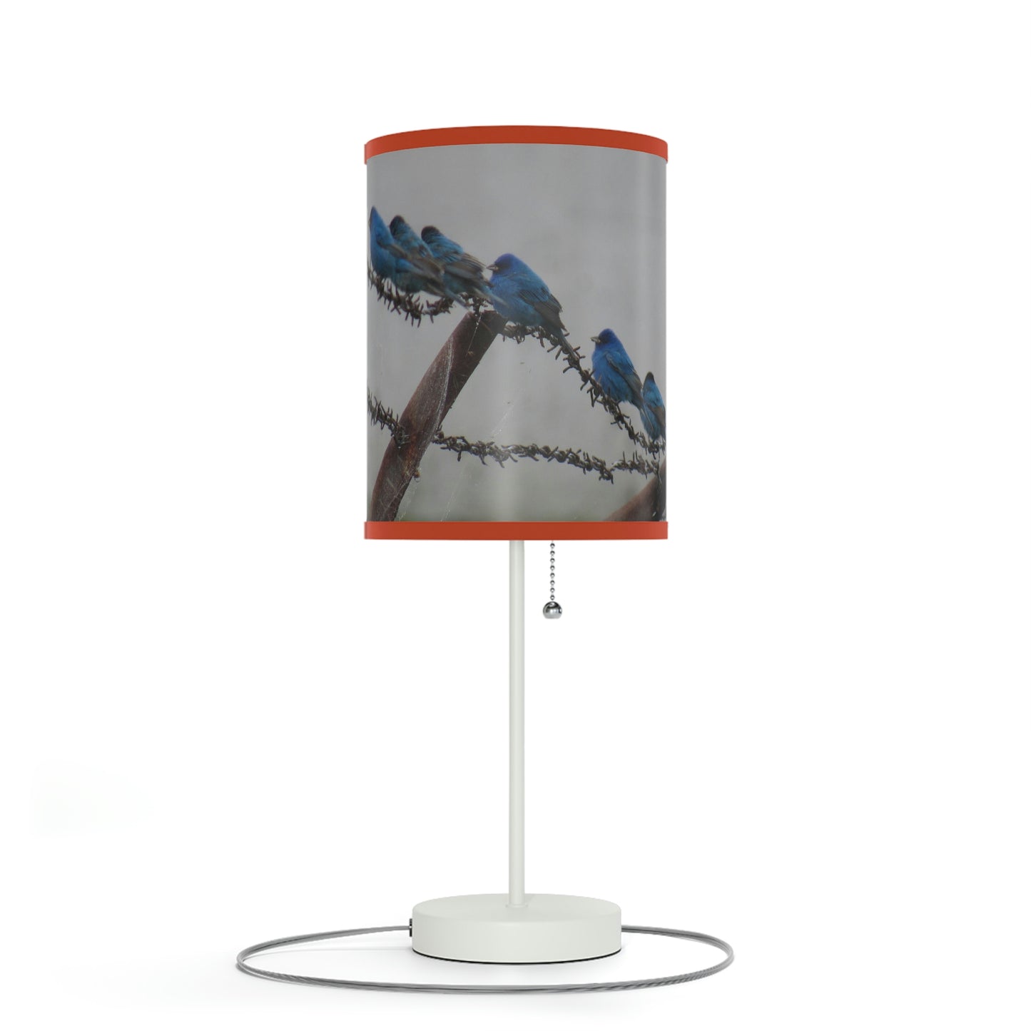 Indigo Buntings Lamp on a Stand, US|CA plug