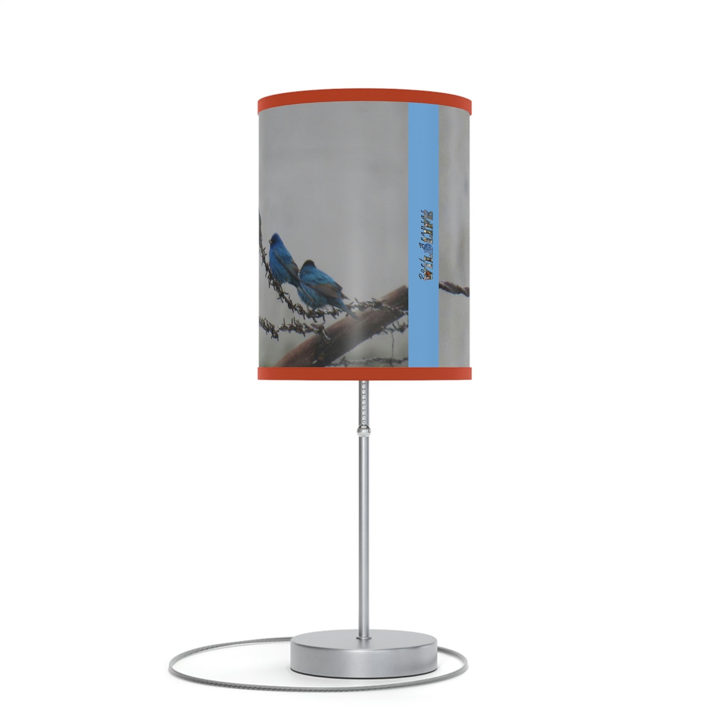 Indigo Buntings Lamp on a Stand, US|CA plug