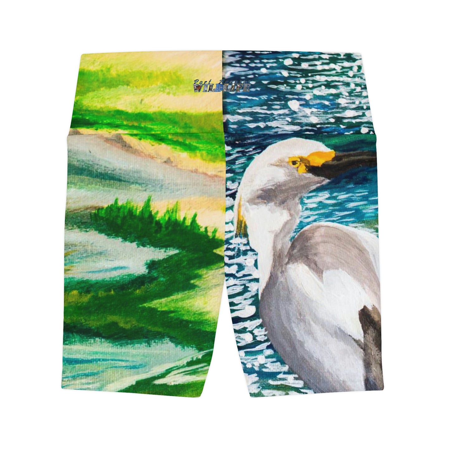 Egret Art Women's Workout Shorts