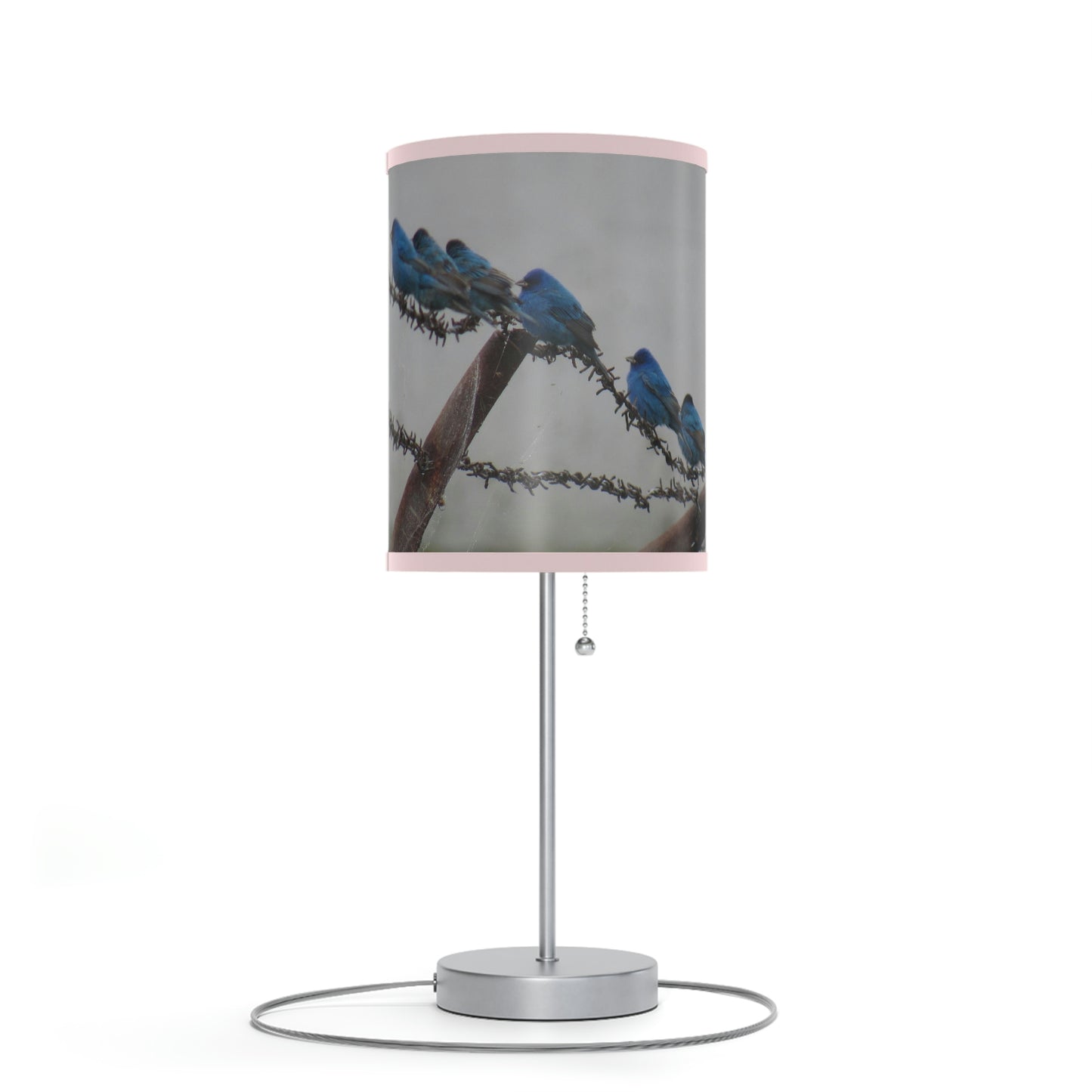 Indigo Buntings Lamp on a Stand, US|CA plug