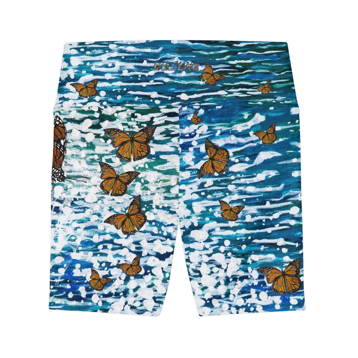 Monarch Butterfly Migration Enchanted Rendezvous Women's Workout Shorts