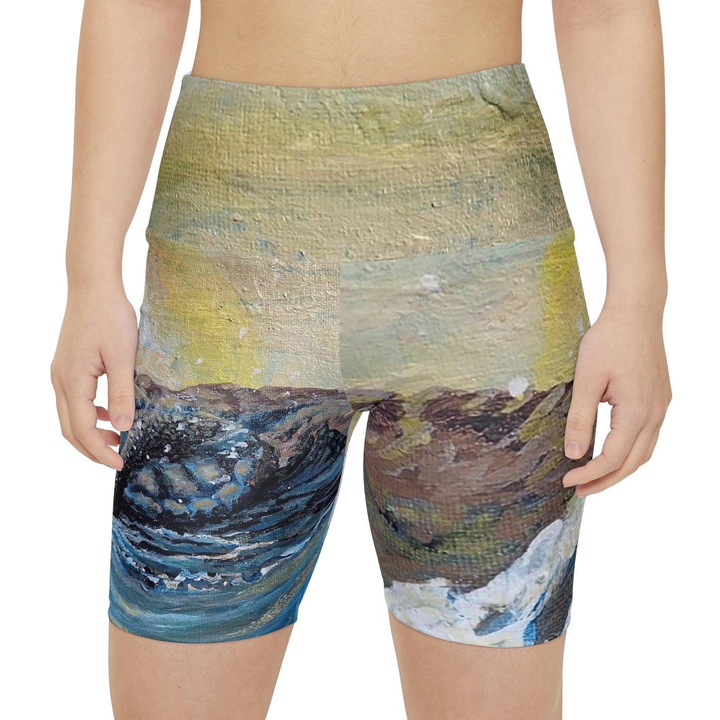Sea Turtle's First Swim - Women's Workout Shorts