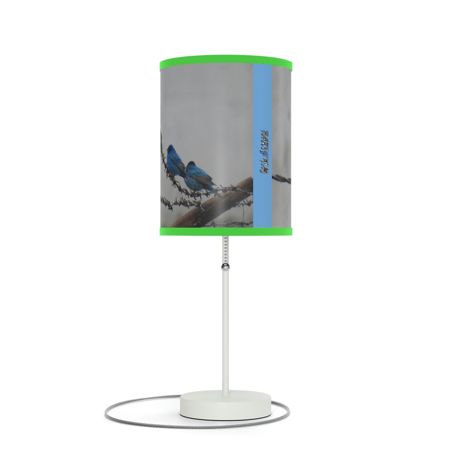 Indigo Buntings Lamp on a Stand, US|CA plug