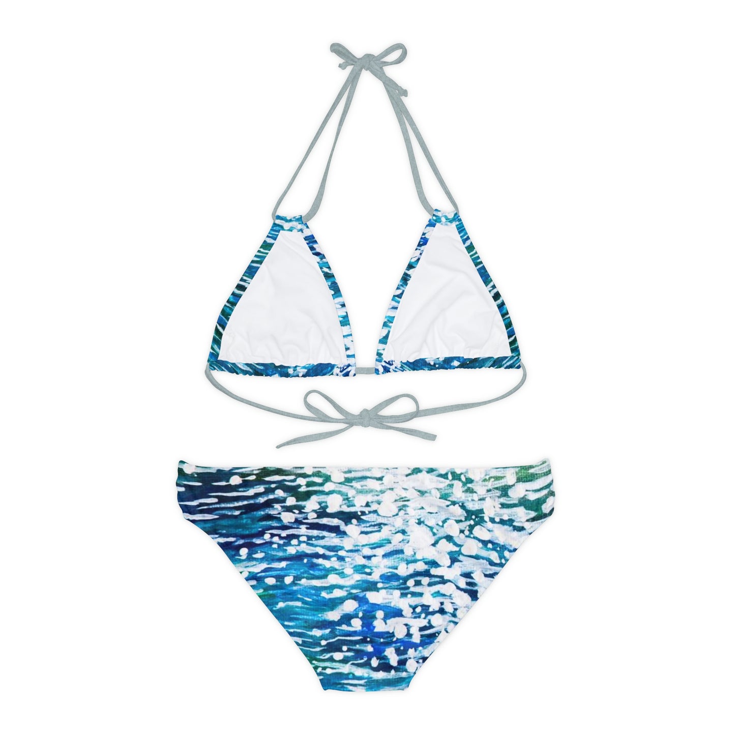 Ocean Breeze Beach Life Strappy Bikini Set