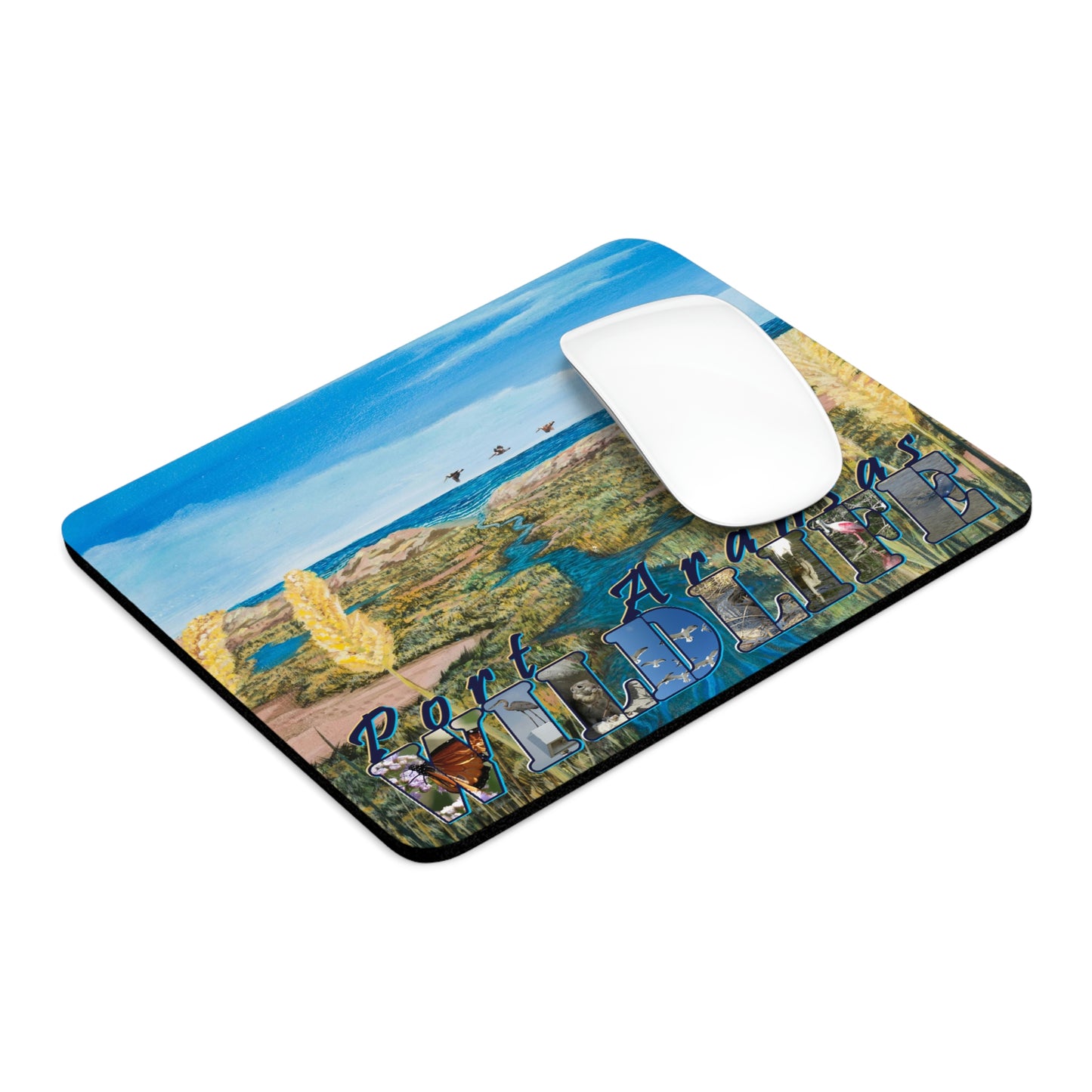 Beachlife in Paradise Port Aransas Wildlife Mouse Pad