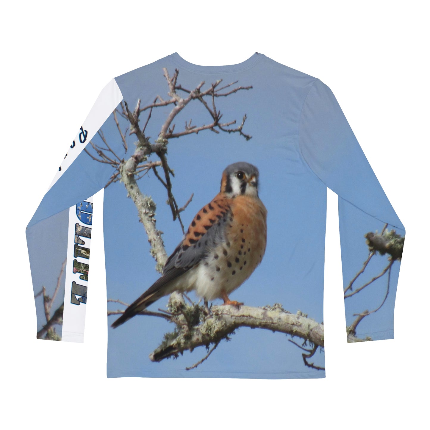 American Kestrel Port Aransas Wildlife Men's Long Sleeve Shirt
