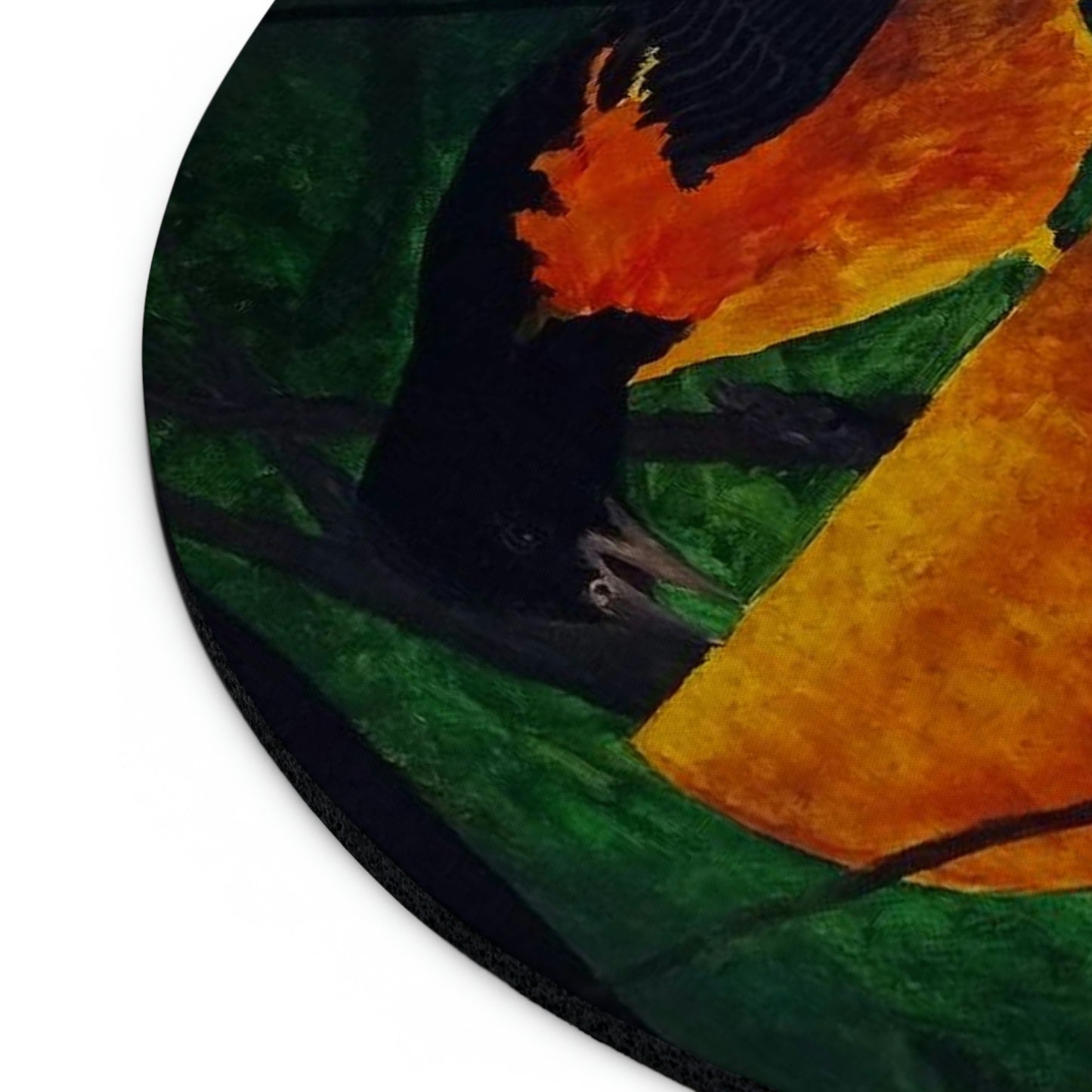 Oriole with an Orange Port Aransas Wildlife Mouse Pad