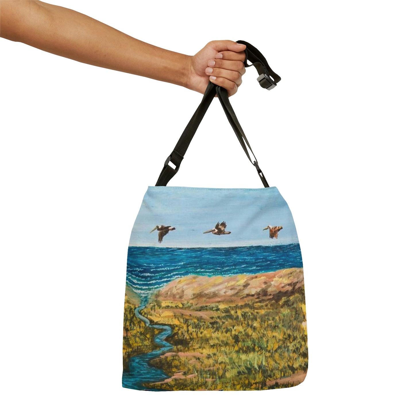 Once Upon A Time in Port Aransas Adjustable Tote Bag