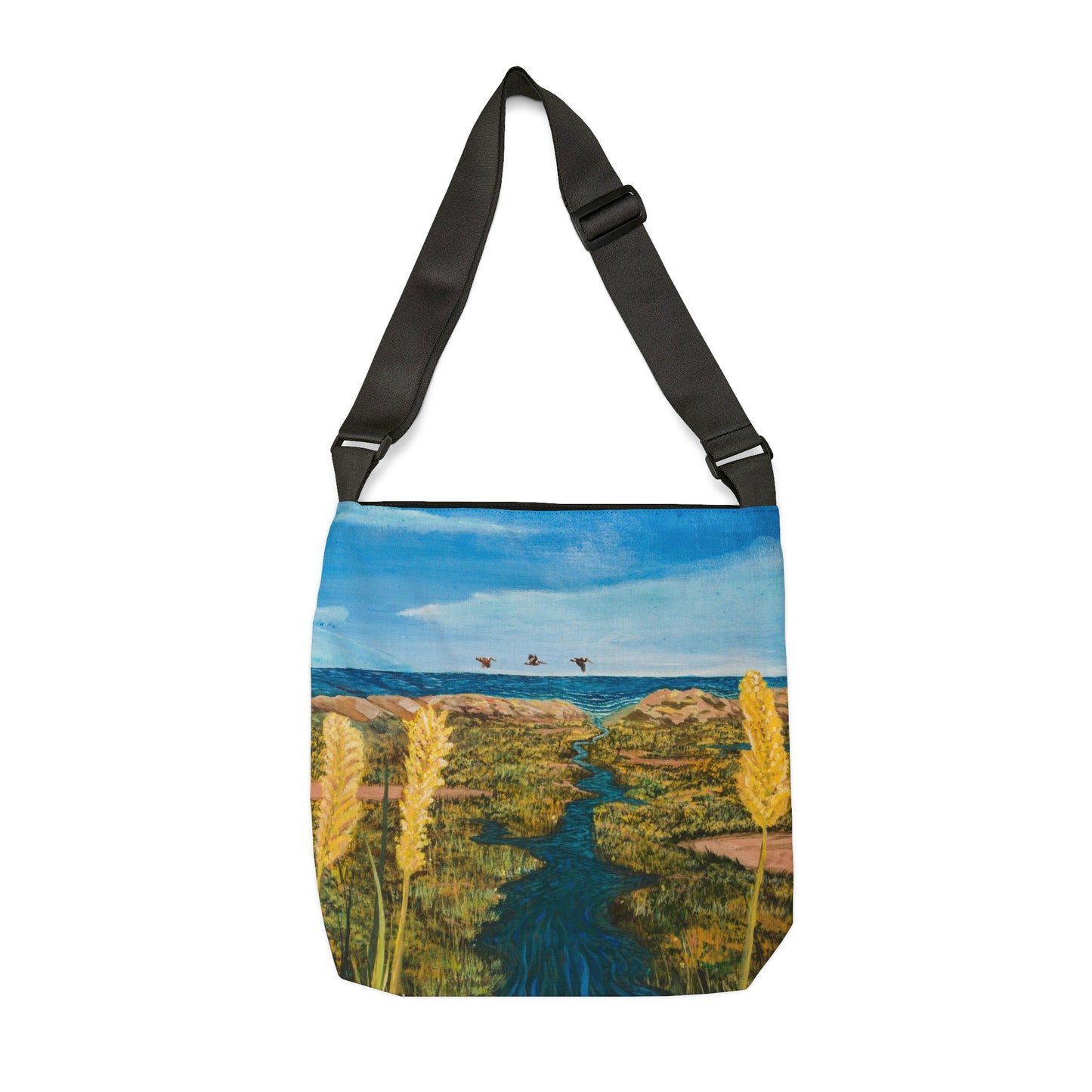 Once Upon A Time in Port Aransas Adjustable Tote Bag