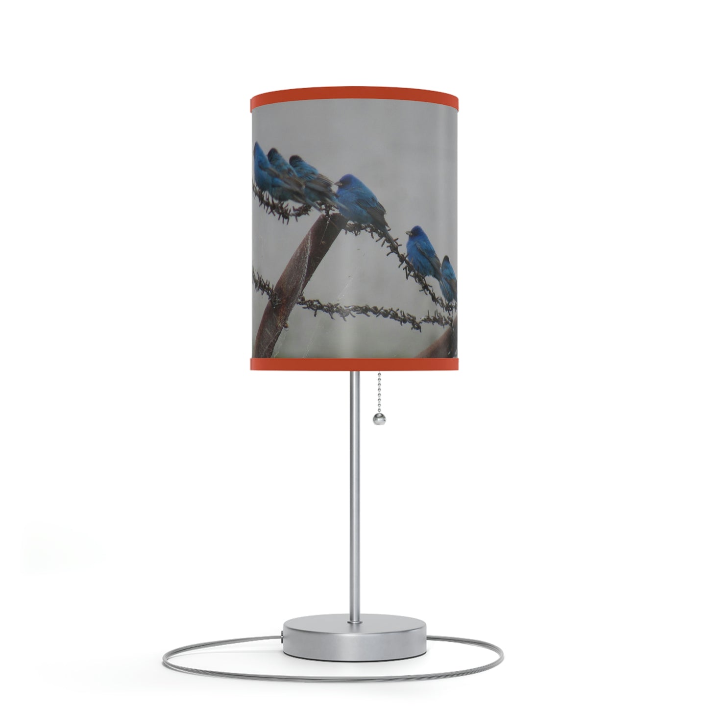 Indigo Buntings Lamp on a Stand, US|CA plug