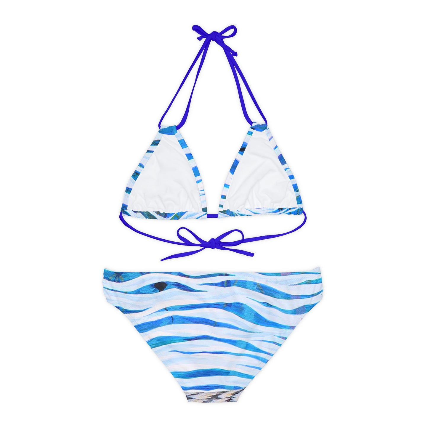 Aquatic Life Strappy Bikini Set
