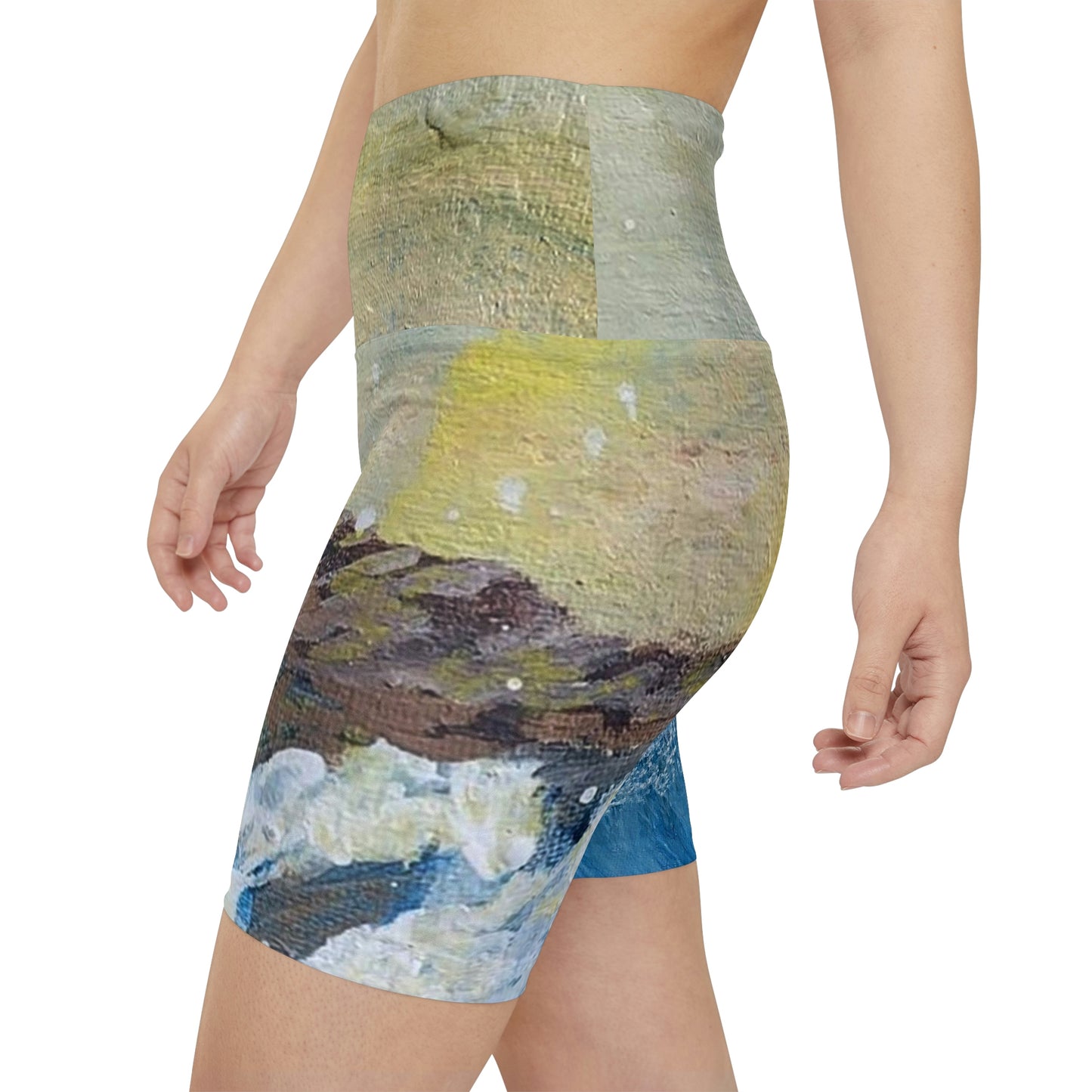 Sea Turtle's First Swim - Women's Workout Shorts