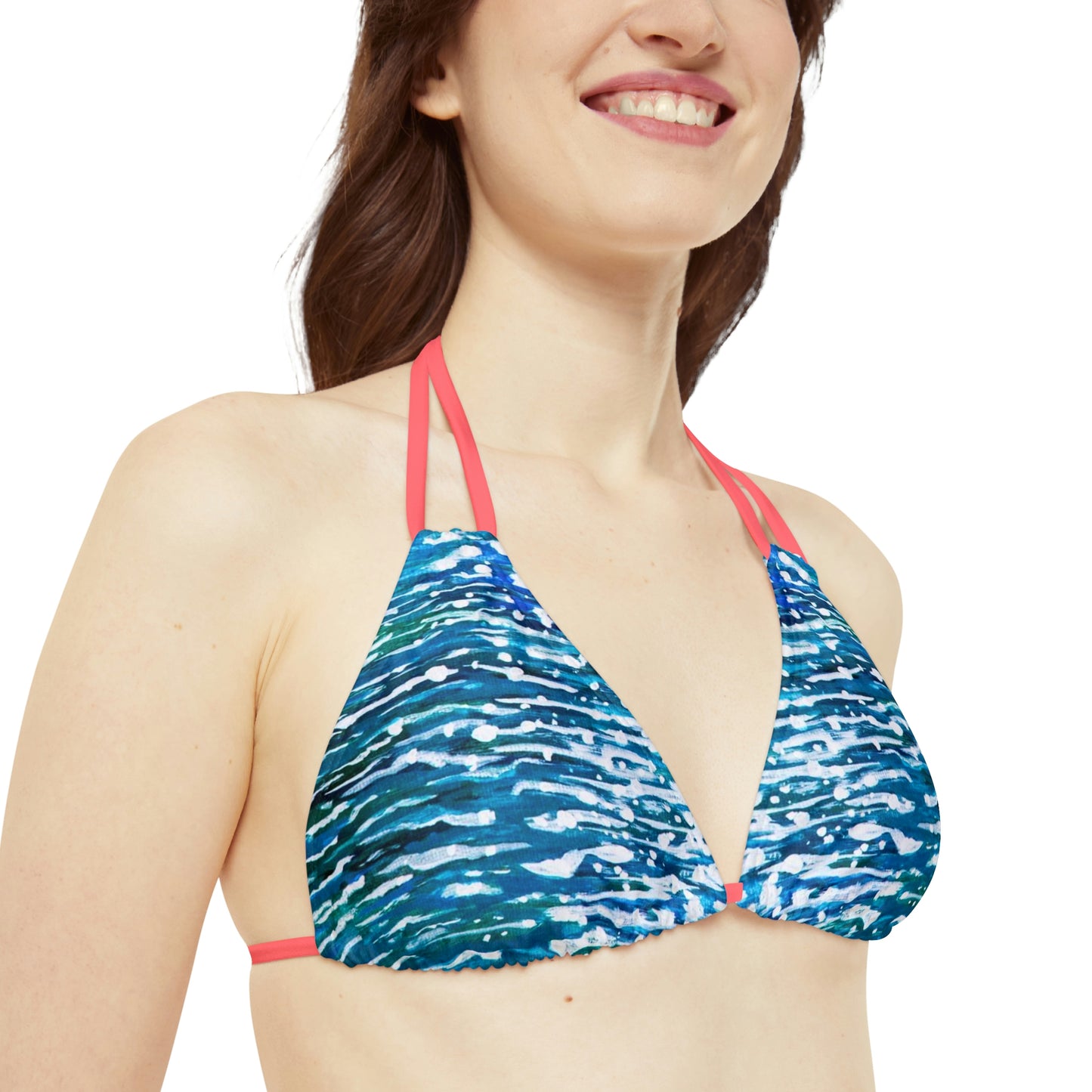 Ocean Breeze Beach Life Strappy Bikini Set
