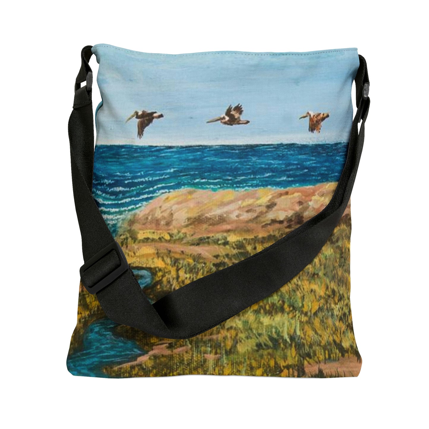 Once Upon A Time in Port Aransas Adjustable Tote Bag