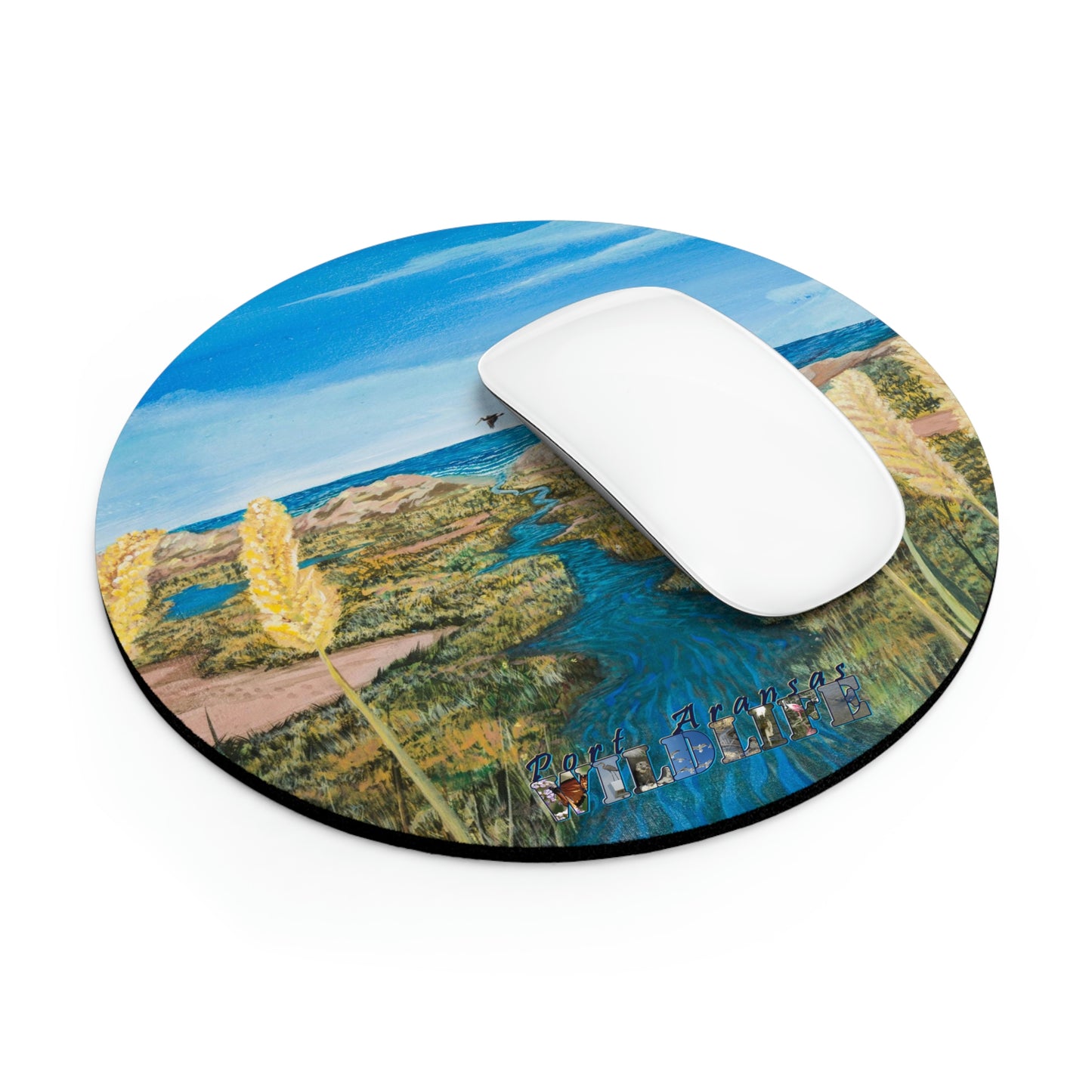 Beachlife in Paradise Port Aransas Wildlife Mouse Pad