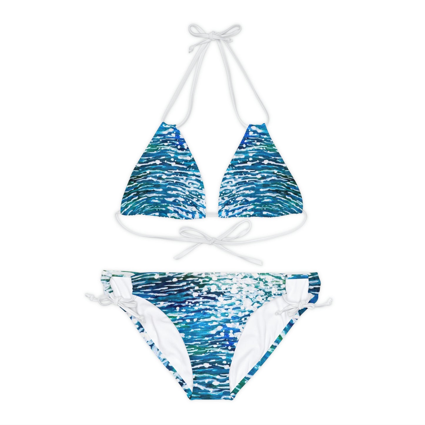 Ocean Breeze Beach Life Strappy Bikini Set