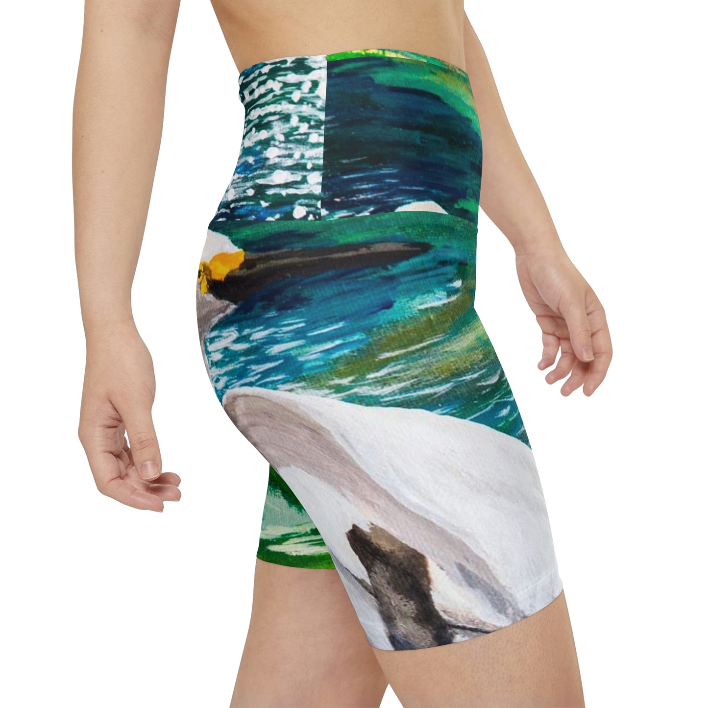 Egret Art Women's Workout Shorts