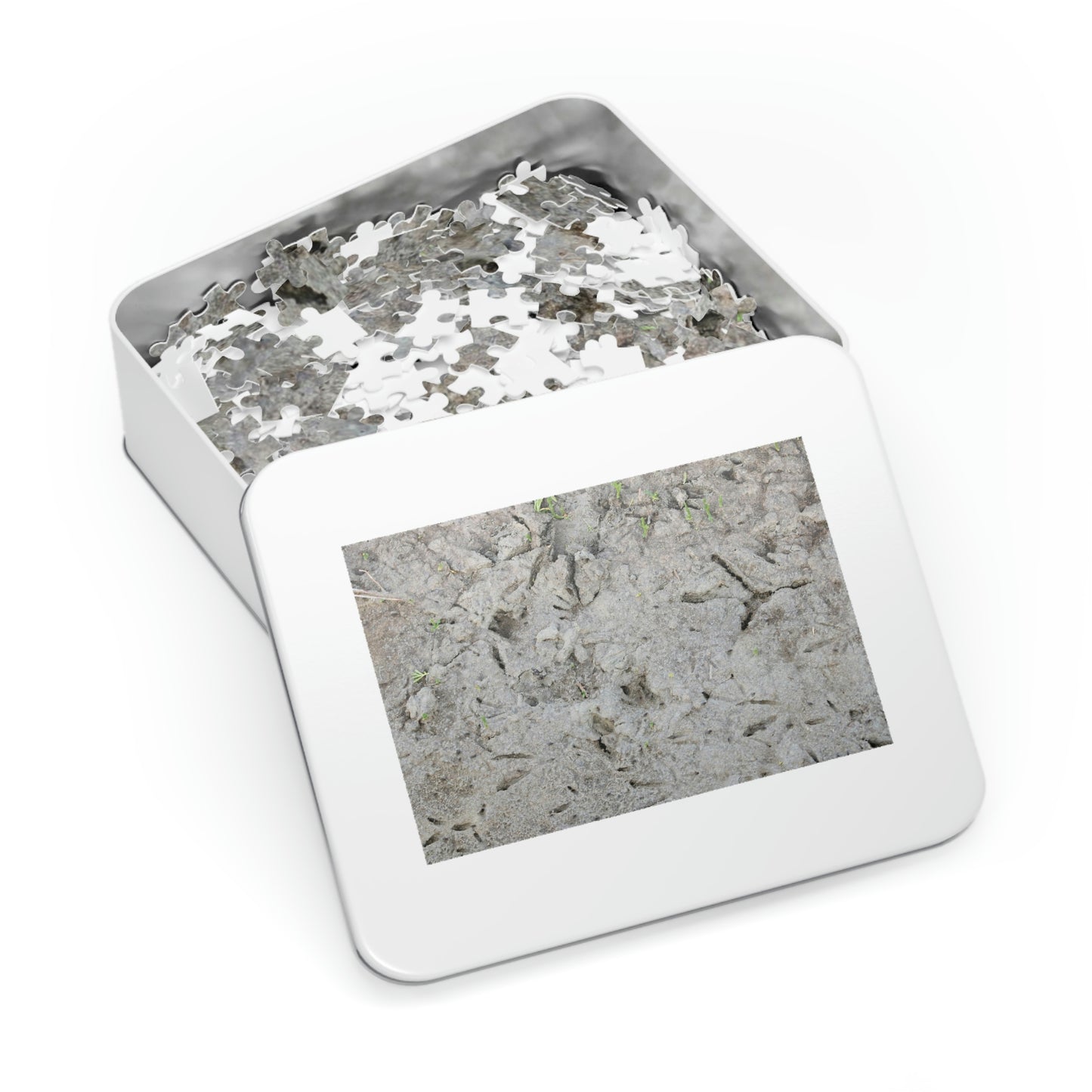 Whooping Crane Footprints at Charlie's Pasture Jigsaw Puzzle (30, 110, 252, 500,1000-Piece)
