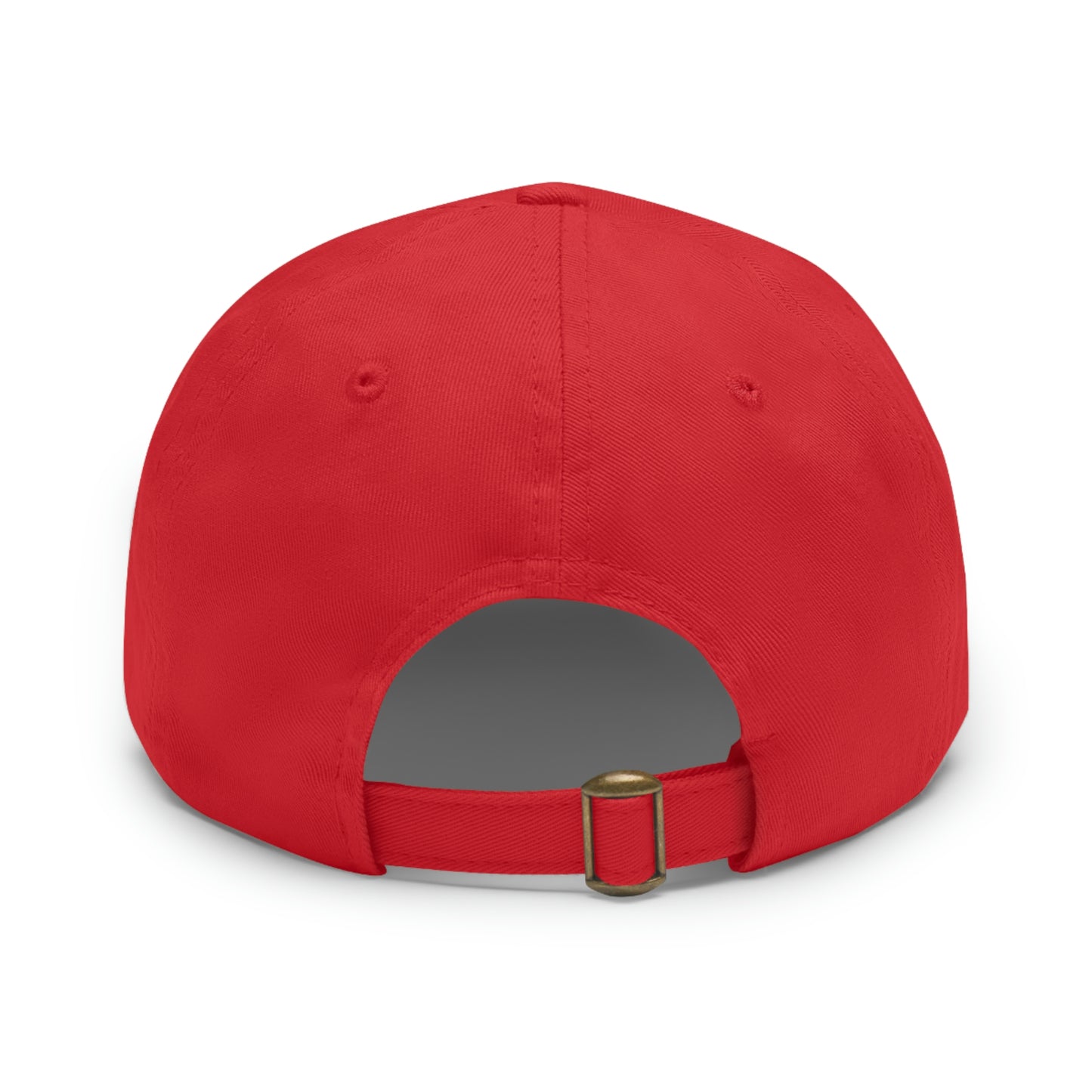 Roseate Spoonbill Pink Bird Hat with Leather Patch (Round)