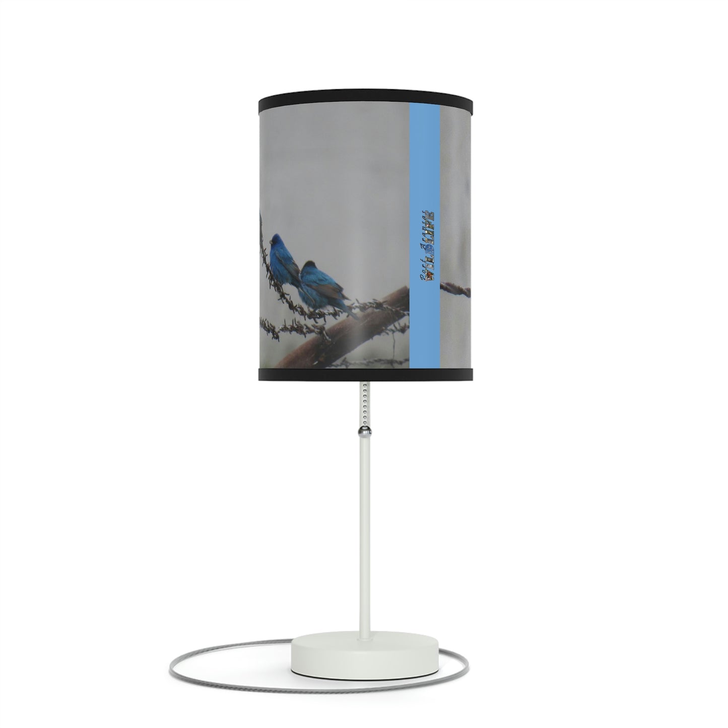 Indigo Buntings Lamp on a Stand, US|CA plug