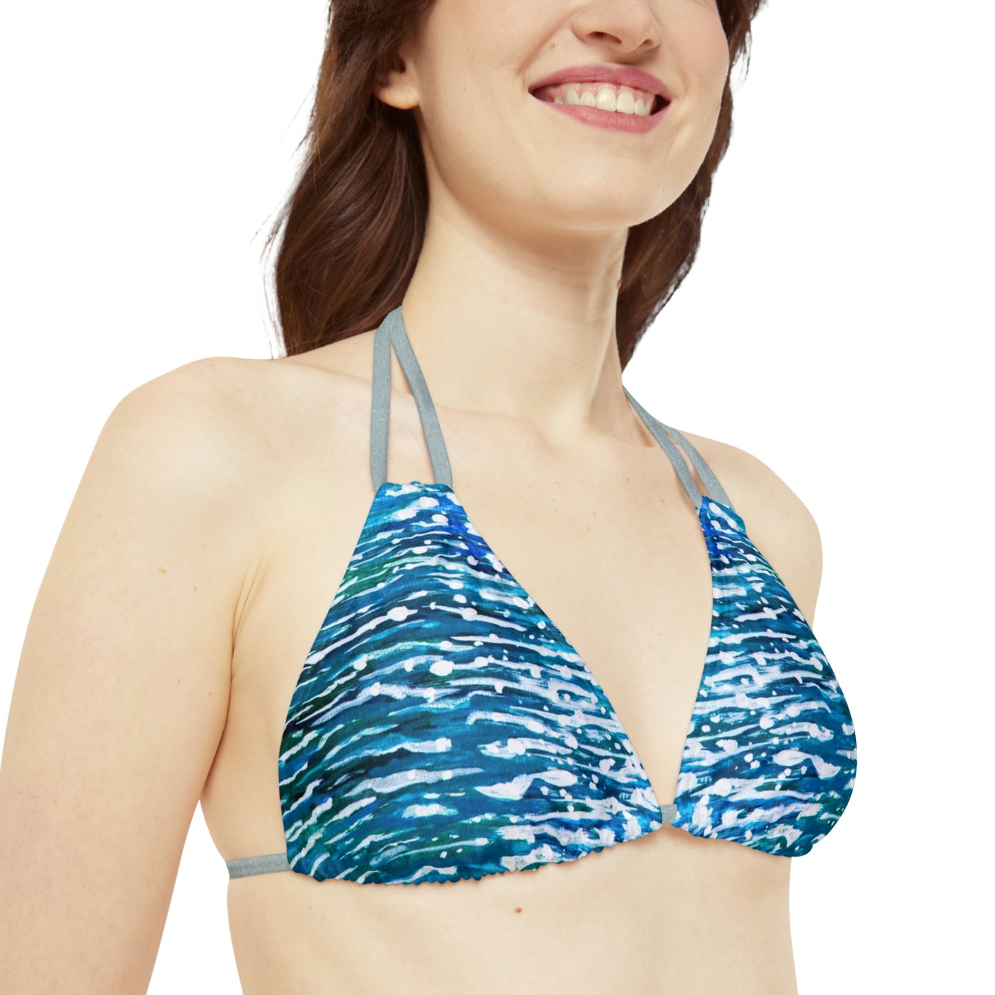 Ocean Breeze Beach Life Strappy Bikini Set