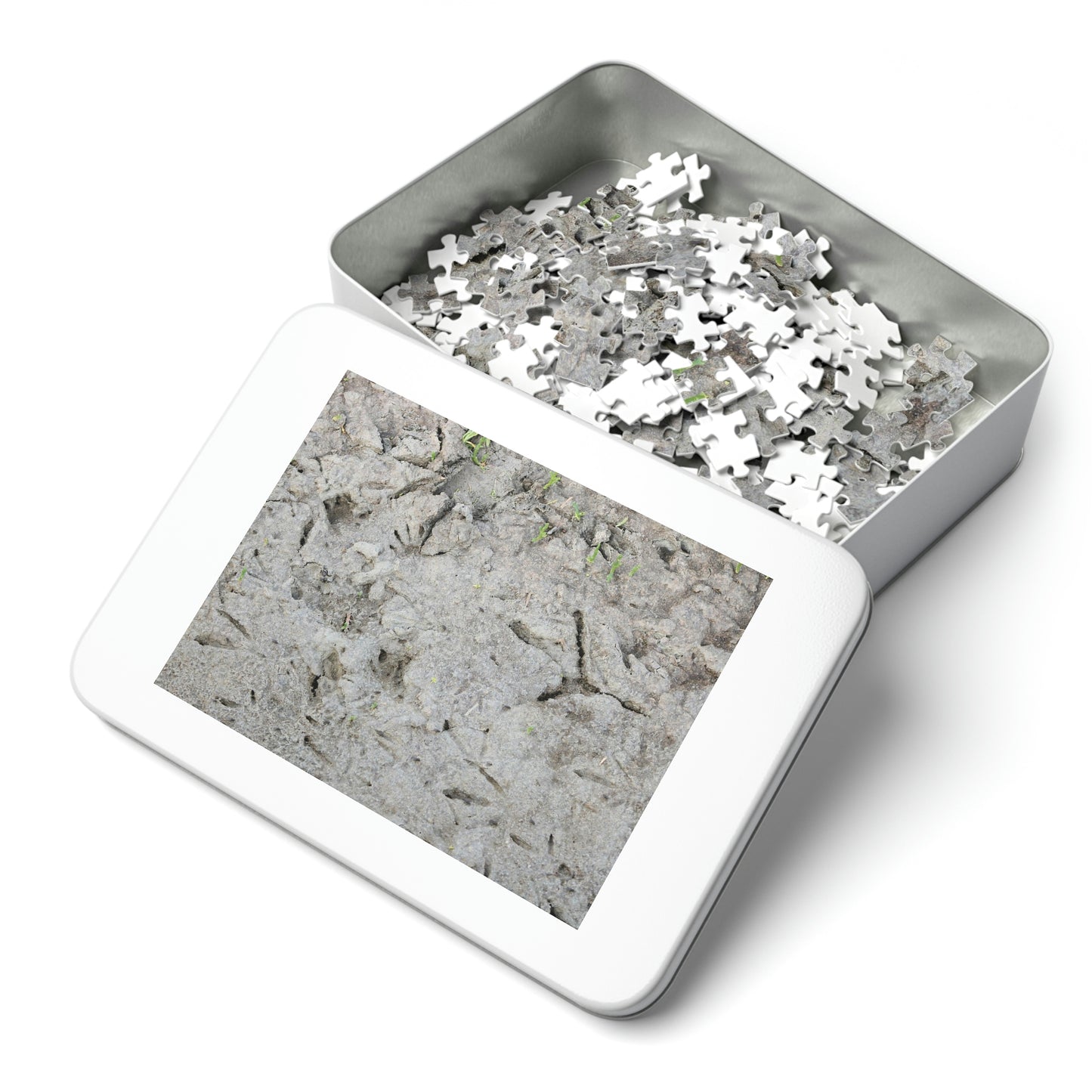 Whooping Crane Footprints at Charlie's Pasture Jigsaw Puzzle (30, 110, 252, 500,1000-Piece)