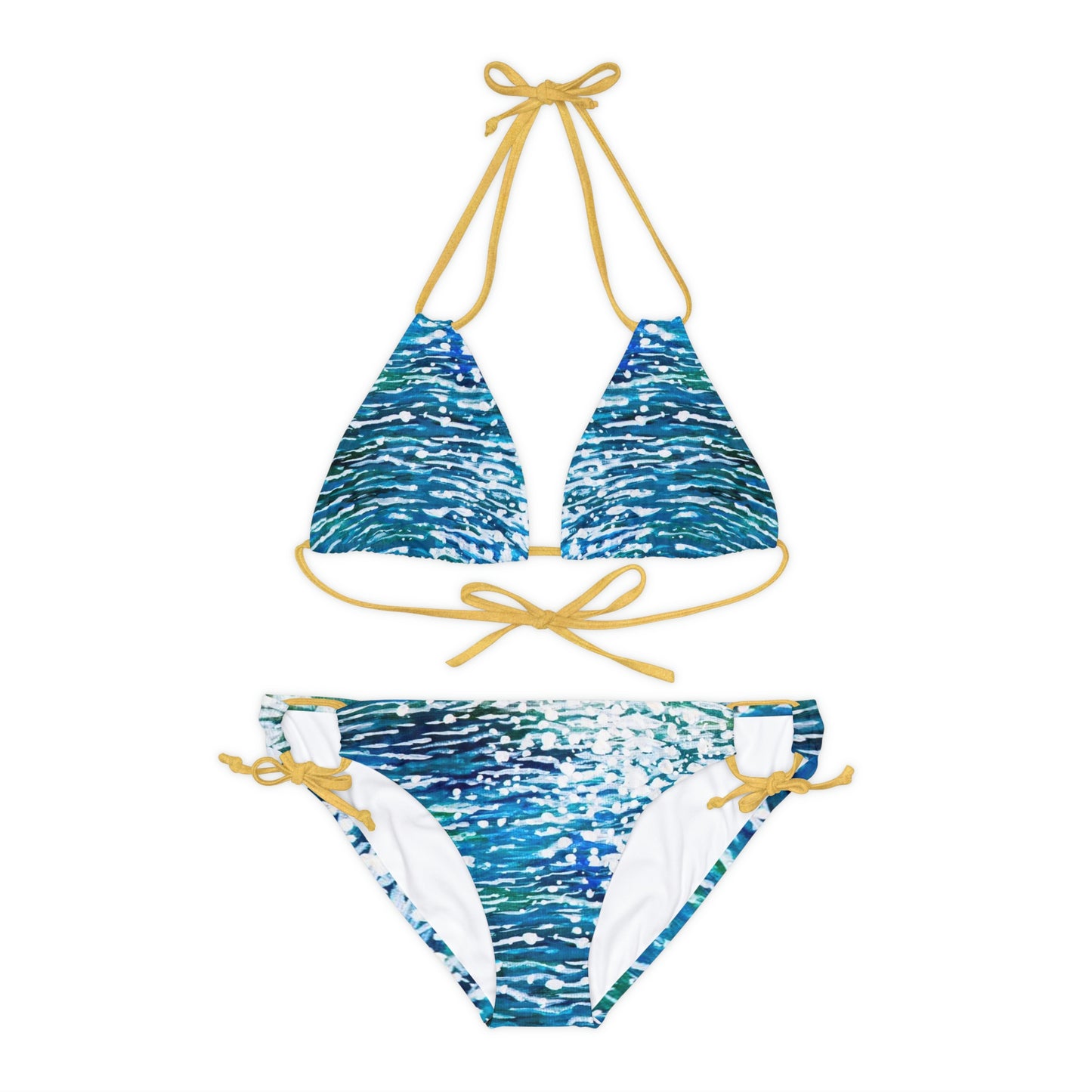 Ocean Breeze Beach Life Strappy Bikini Set