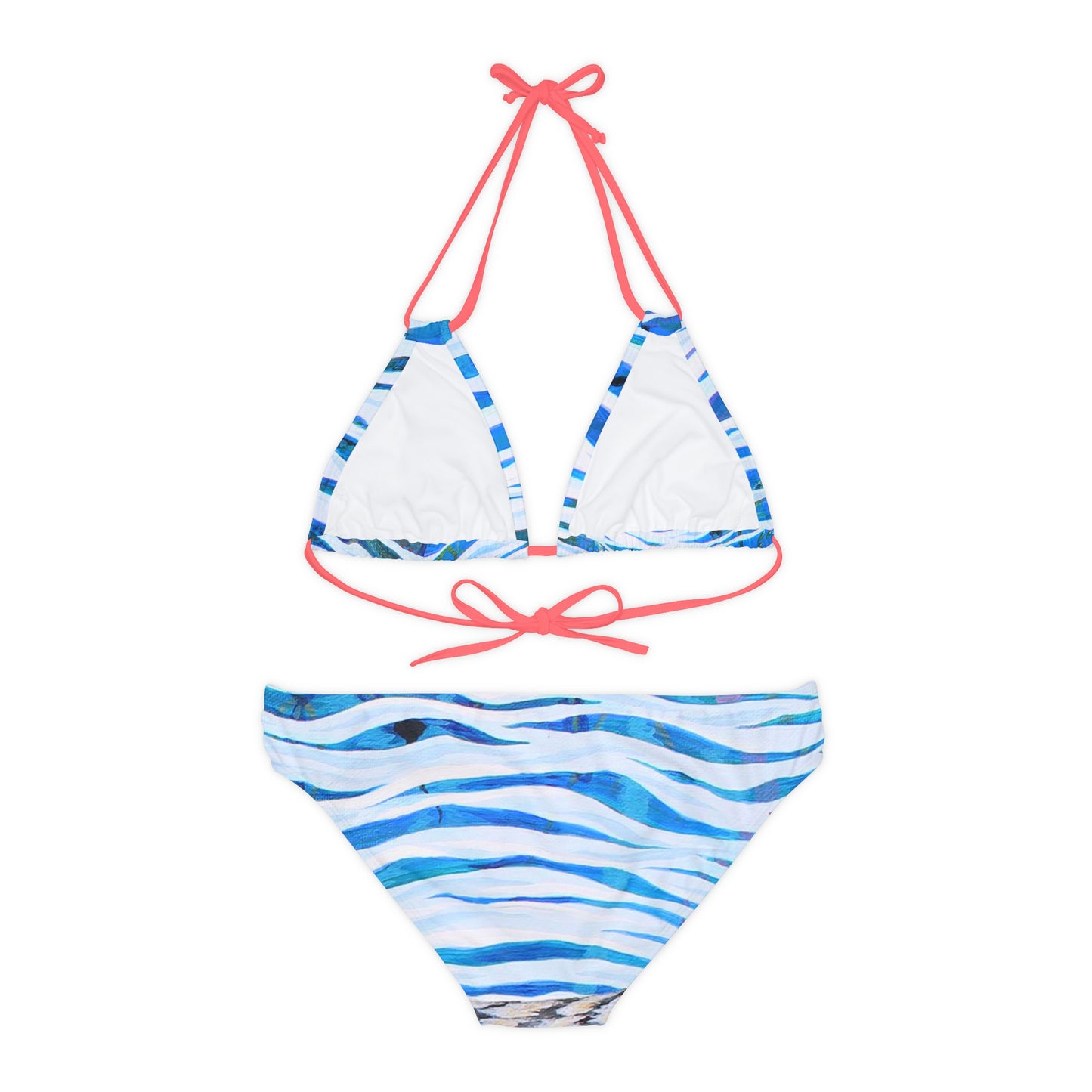Aquatic Life Strappy Bikini Set
