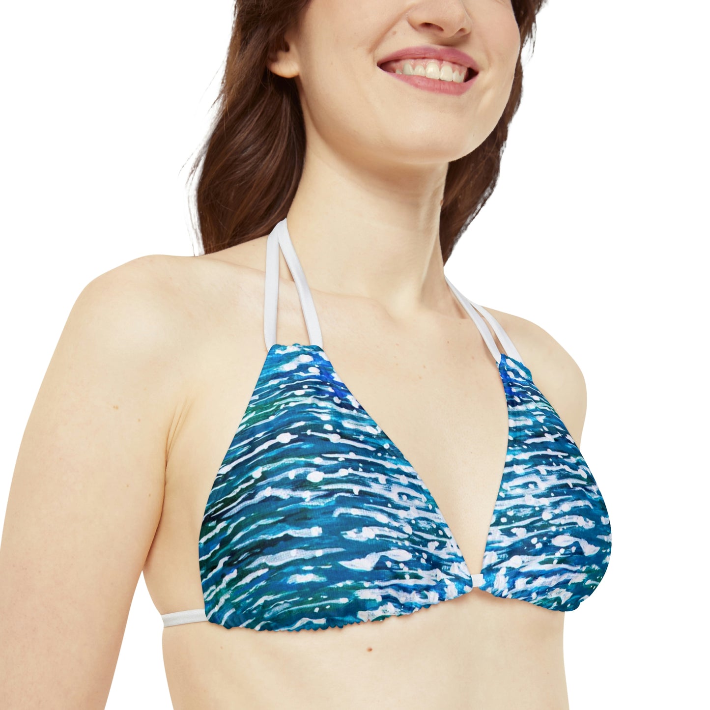 Ocean Breeze Beach Life Strappy Bikini Set