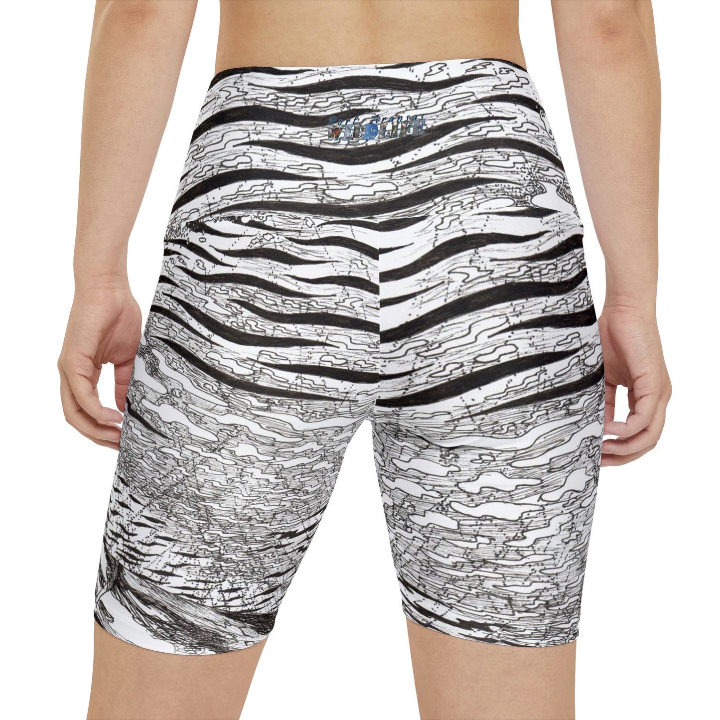 Turtle Light Sea Turtle Art Women's Workout Shorts