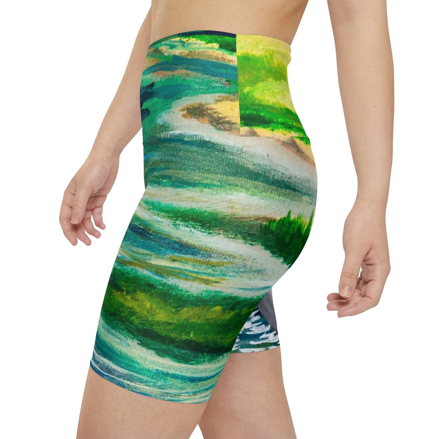 Egret Art Women's Workout Shorts