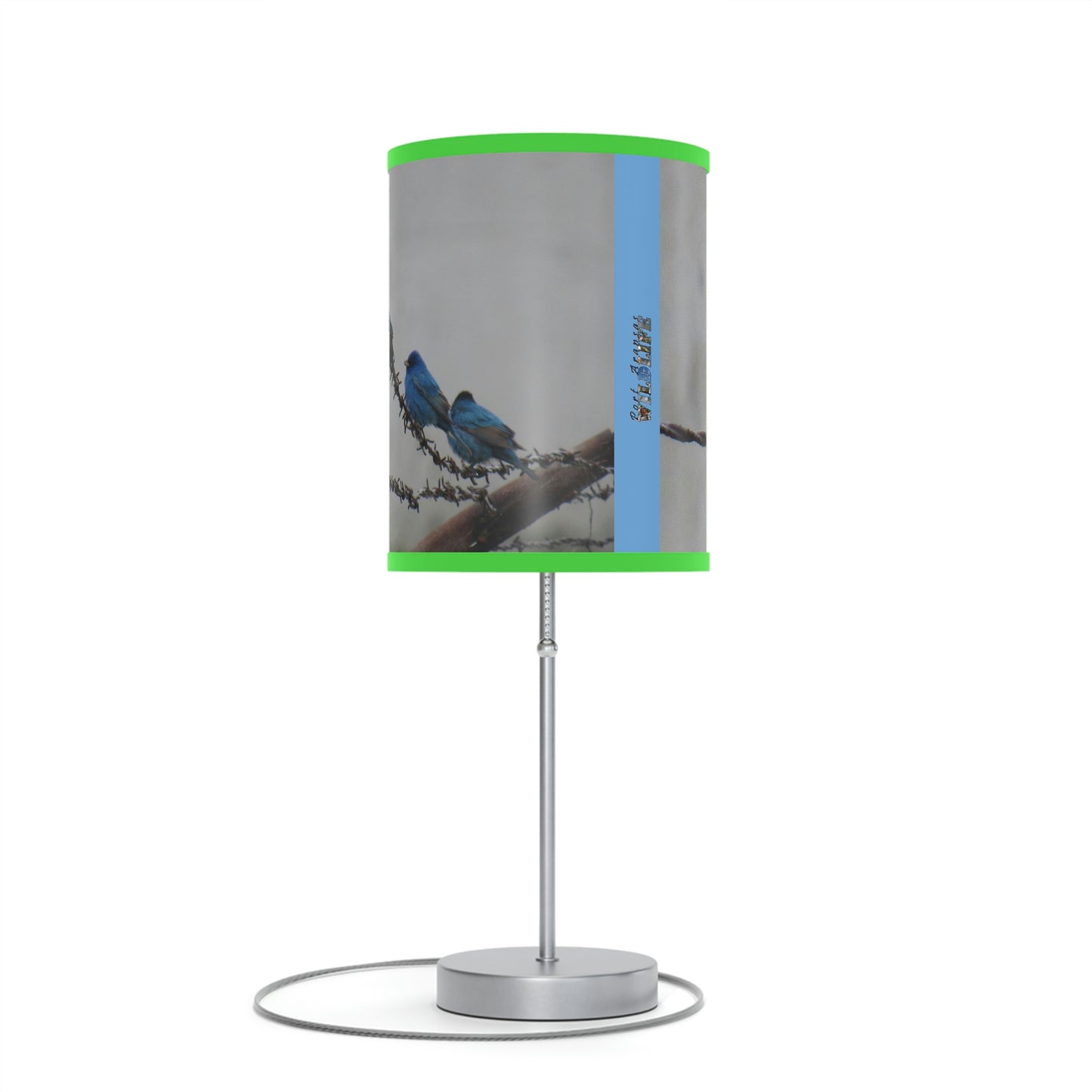 Indigo Buntings Lamp on a Stand, US|CA plug