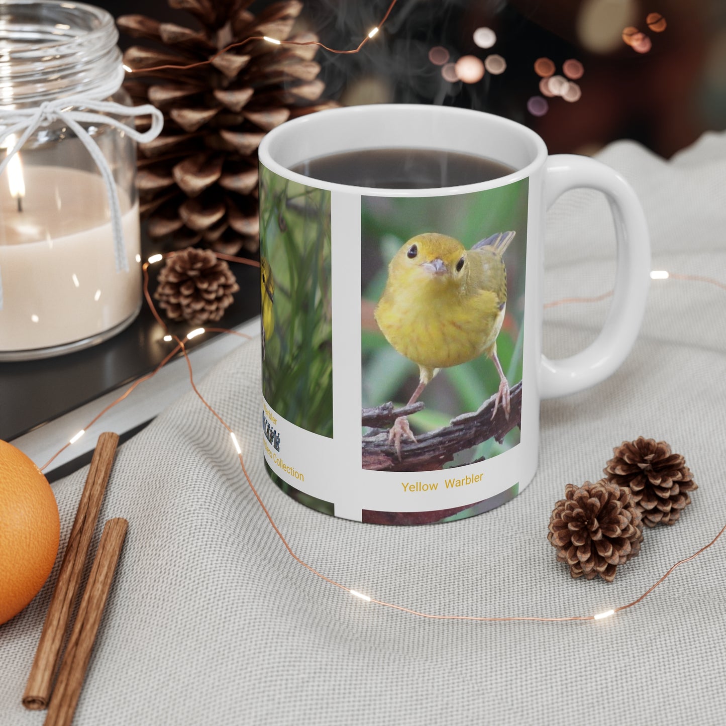 Wonderful Warblers Collection ♥ Warblers in the Spring ♥ Ceramic Mug 11oz