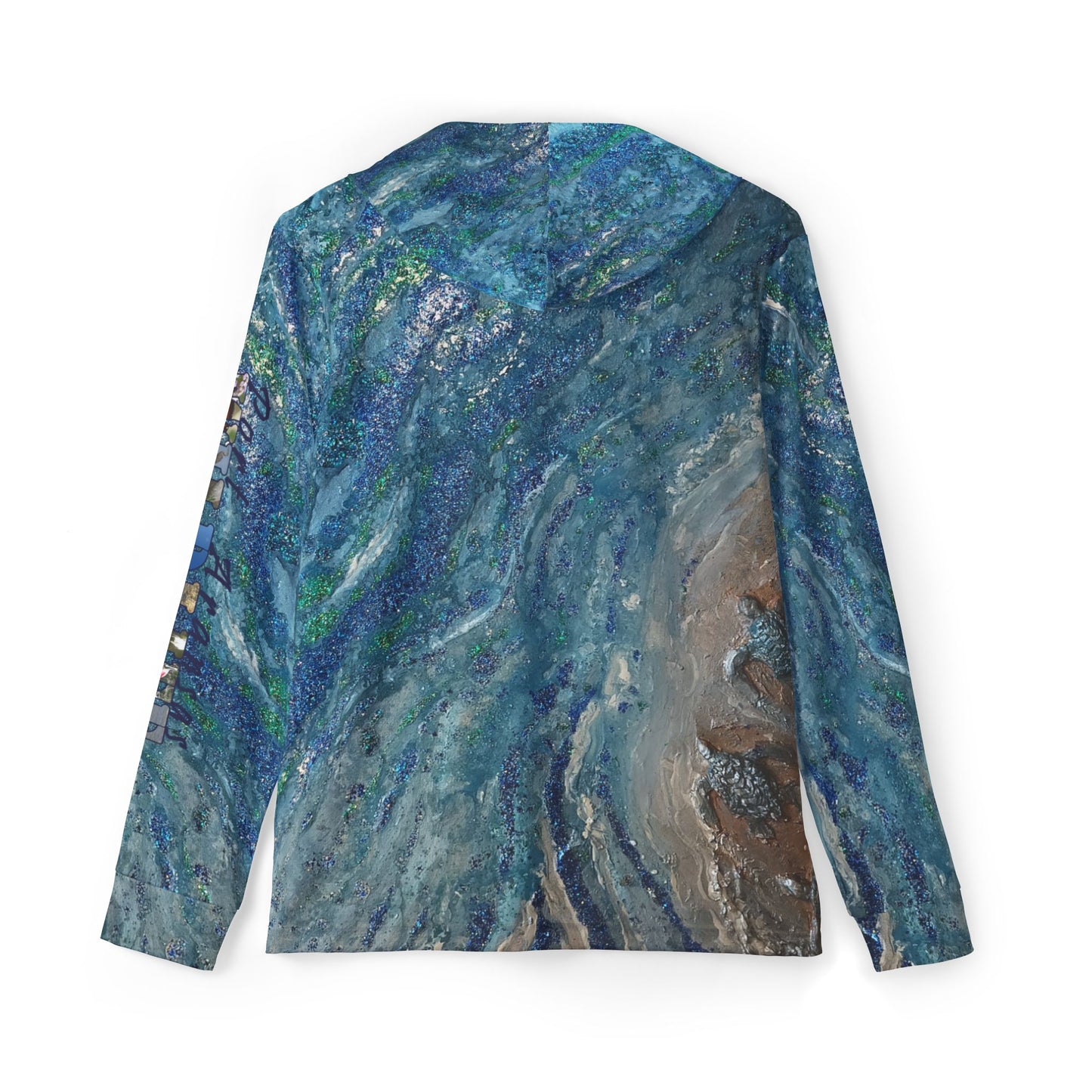 Sea Turtle Hatchling Hoodie — "Sounds of the Ocean" Port Aransas Wildlife